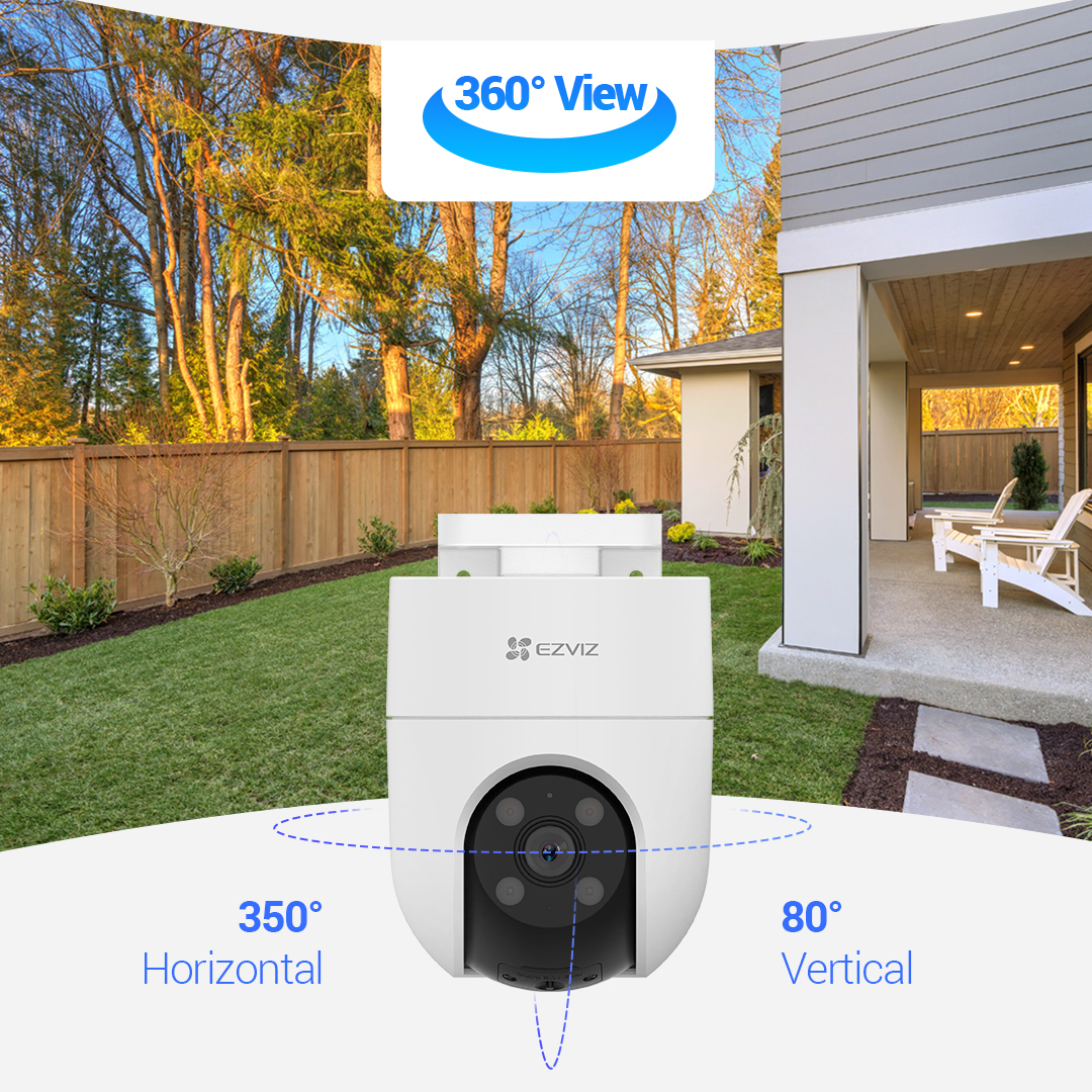 EZVIZ CS-H8C 2MP Outdoor Pan & Tilt Wi-Fi Camera, photo 3