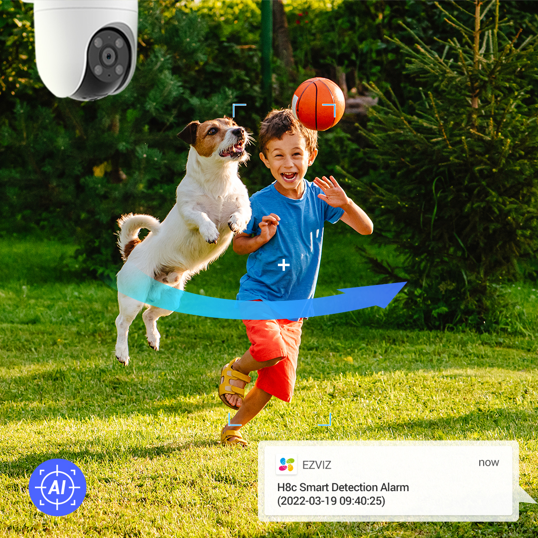 EZVIZ CS-H8C 2MP Outdoor Pan & Tilt Wi-Fi Camera, photo 5